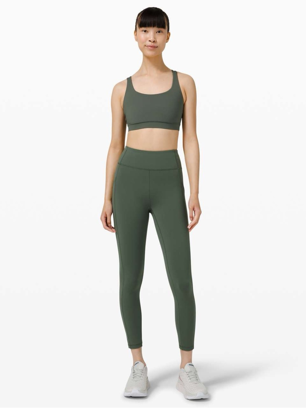 Lululemon Invigorate High-Rise Tight 25"
Smoked Spruce size 10